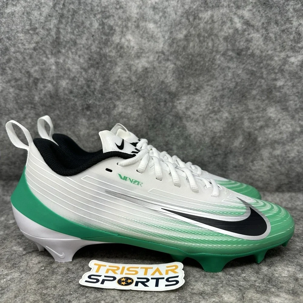 Nike Vapor Speed 3 Football Cleats Mens Size 10 White Stadium Green HM8849-100
